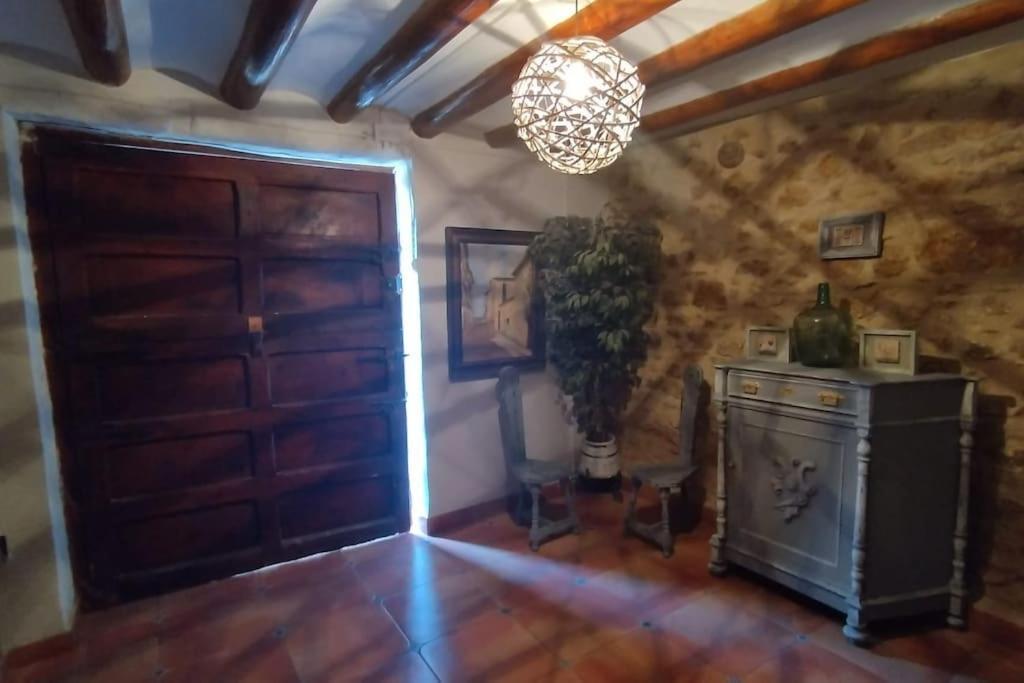 Casa Rustica Y Vistas A La Montana - Els Llavadors Vila Villafranca del Cid Exterior foto